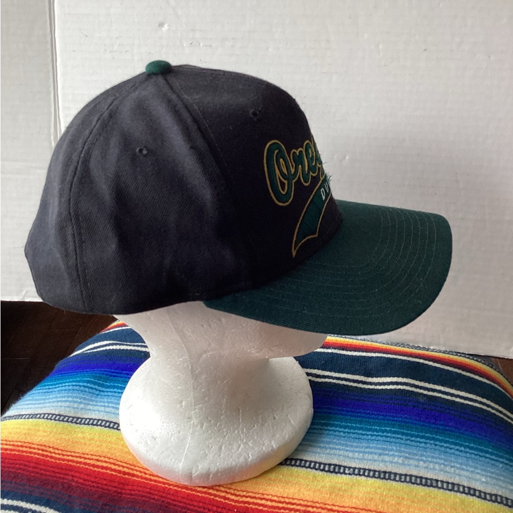 Vintage Starter University of Oregon SnapBack script Hat 80% wool the natural - Picture 3 of 13